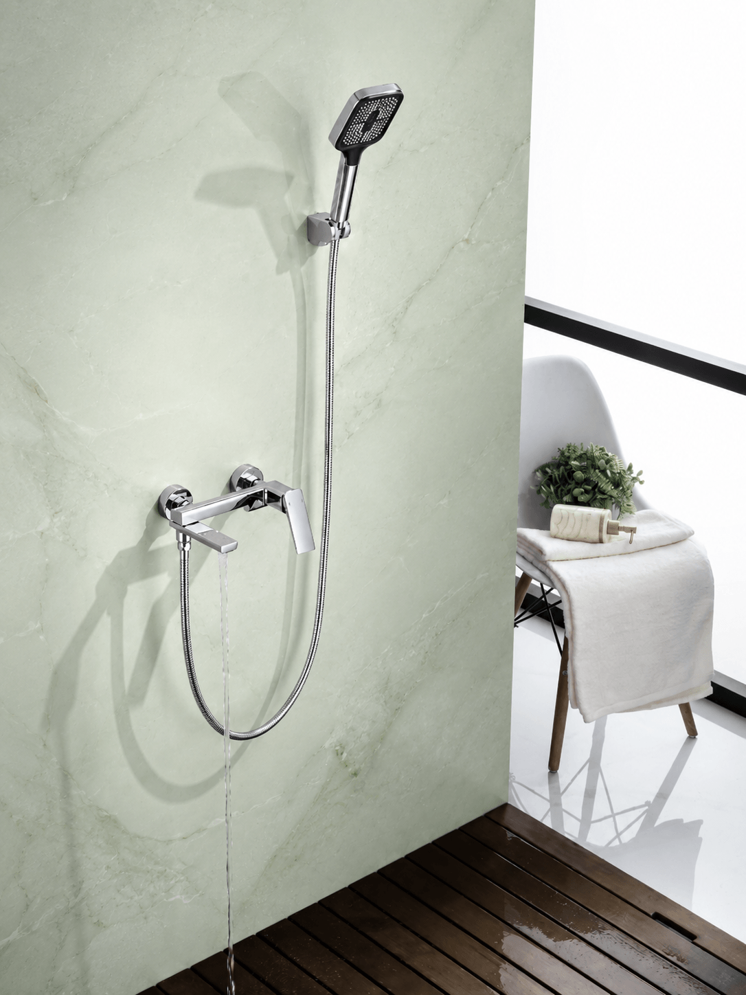 Mitigeur Baignoire Chrome Willavia – Design Compact FCL23032 Chromé1