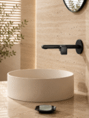 Mitigeur Lavabo Rétro PRAGA – Encastré Latéral Premium FCL16816 Noir1