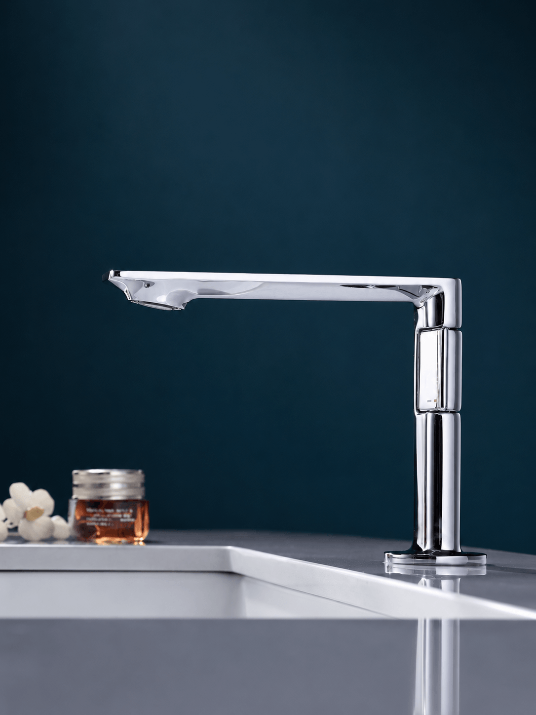 Mitigeur pour Lavabo Compact SKELIO – unique Élégant FCL09310 Chrome1