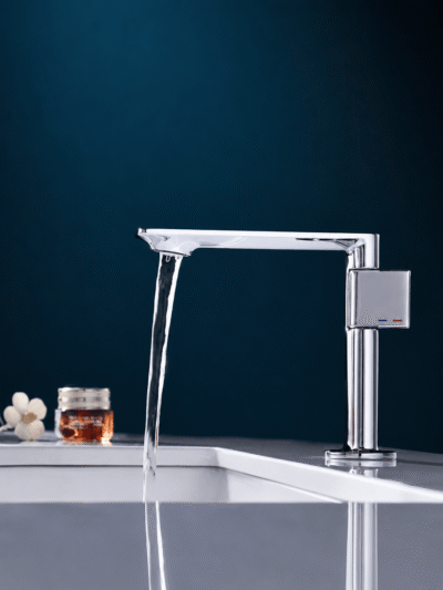 Mitigeur pour Lavabo Compact SKELIO – unique Élégant FCL09310 Chrome2