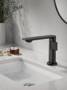 Mitigeur pour Lavabo Compact SKELIO – unique Élégant FCL09310 Noir1