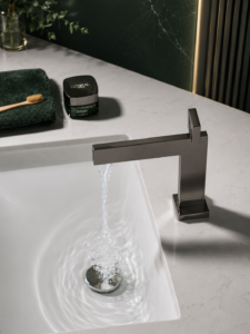 Mitigeur pour Lavabo Grand Bec Fancell TÉRON – Vasque haute FCL07810 Gris3