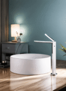 Mitigeur pour Lavabo Salle de Bain Lisbora – Chrome1 FCL17611 Premium