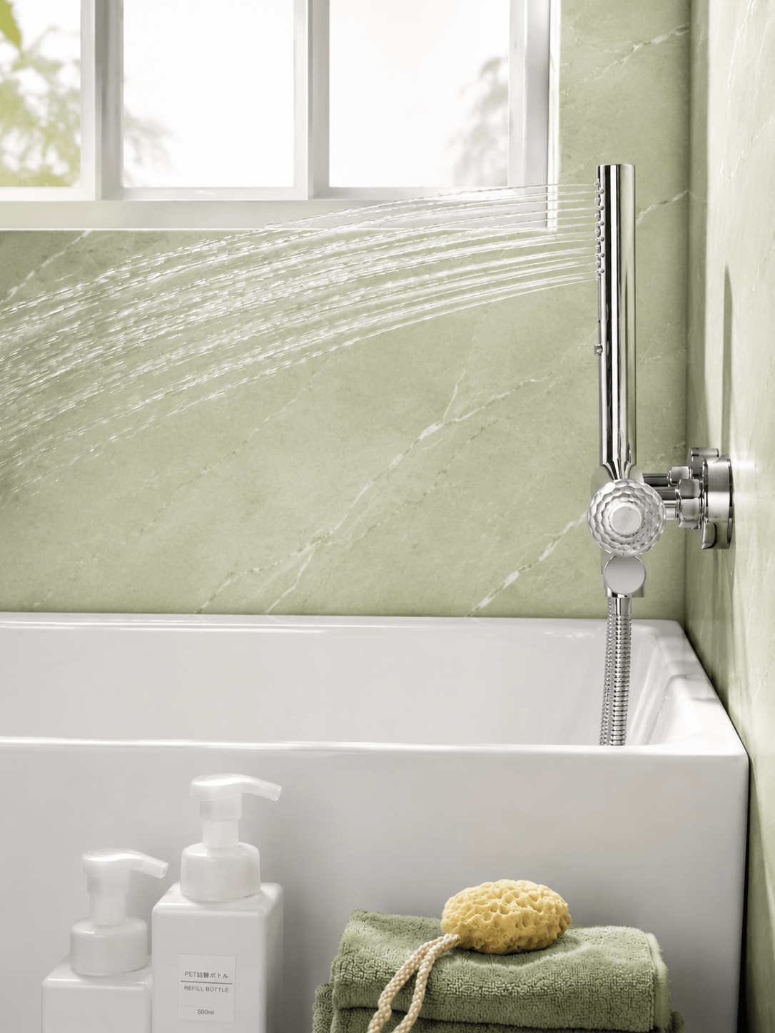 Robinet Baignoire Cristal CRISTALLO – Volant Luxe FCL16630 Chrome3