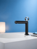 Robinet Lavabo Cristal Fancell CRISTALLO – Noir1 Élégant FCL16610