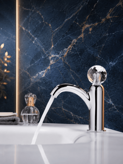 Robinet Lavabo Cristal LUXA UNIQUE – Compact Premium FCL18610 Chrome2
