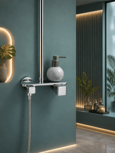 Ensemble Douche Encastré 3 Fonctions Luxe Fancell – PRAGA FCL16893 Chromé4
