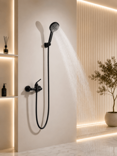 Robinet de Douche CELESTIA – Style Classique FCL13690 Noir2
