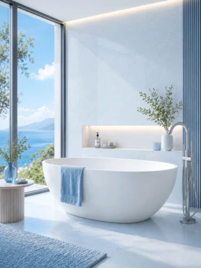 Robinetterie baignoire Fancell — robinet bain chrome salle de bain
